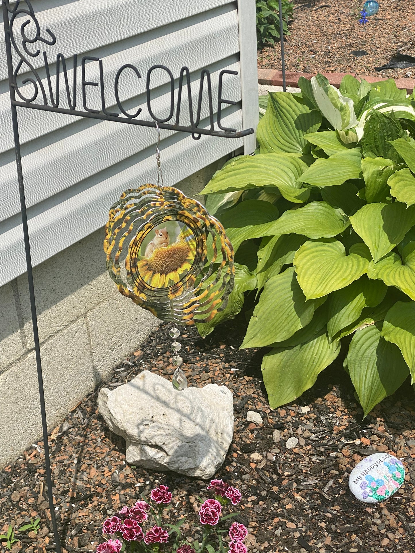 Customizable Spring Wind Spinner