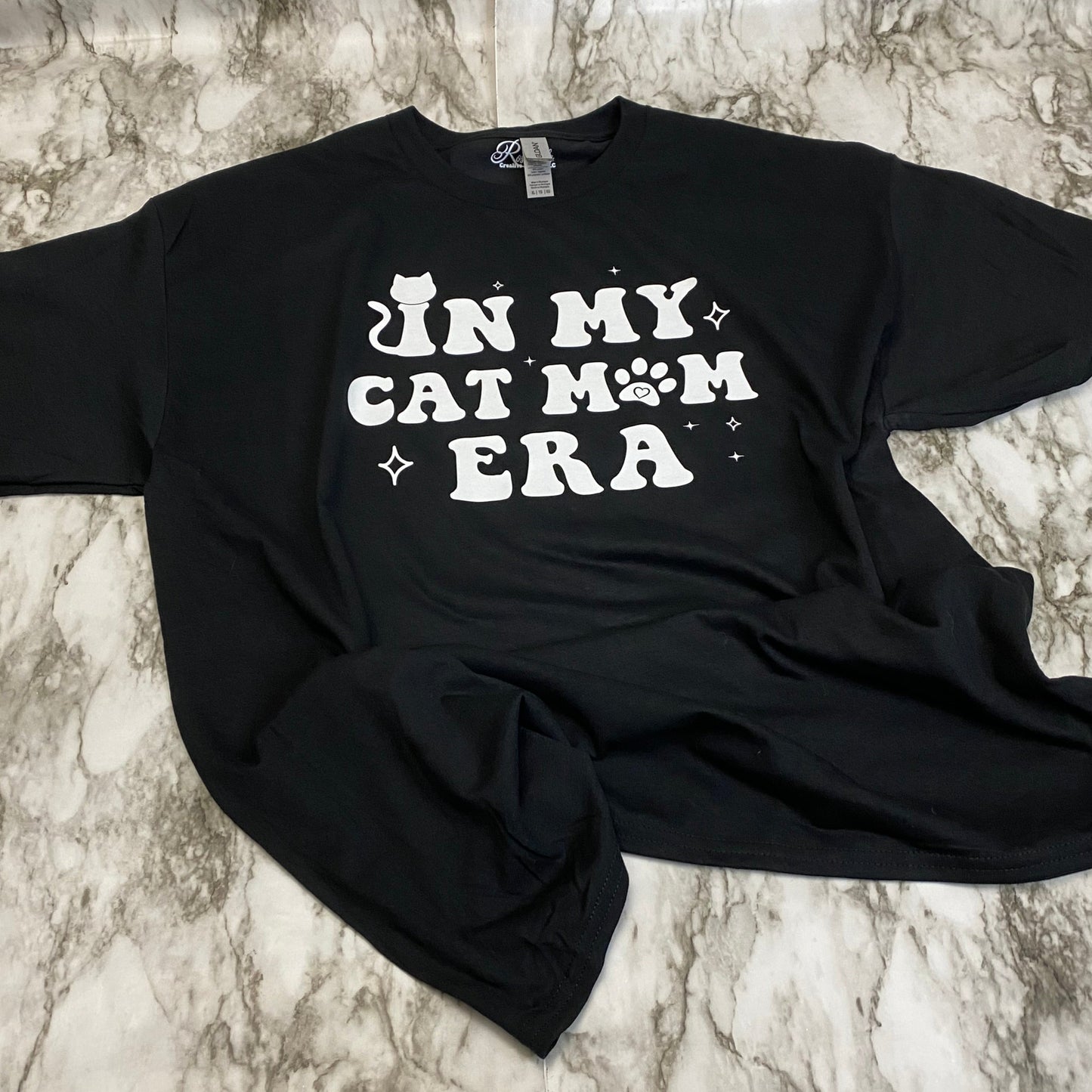 Front of In My Cat Mom Era T-Shirt