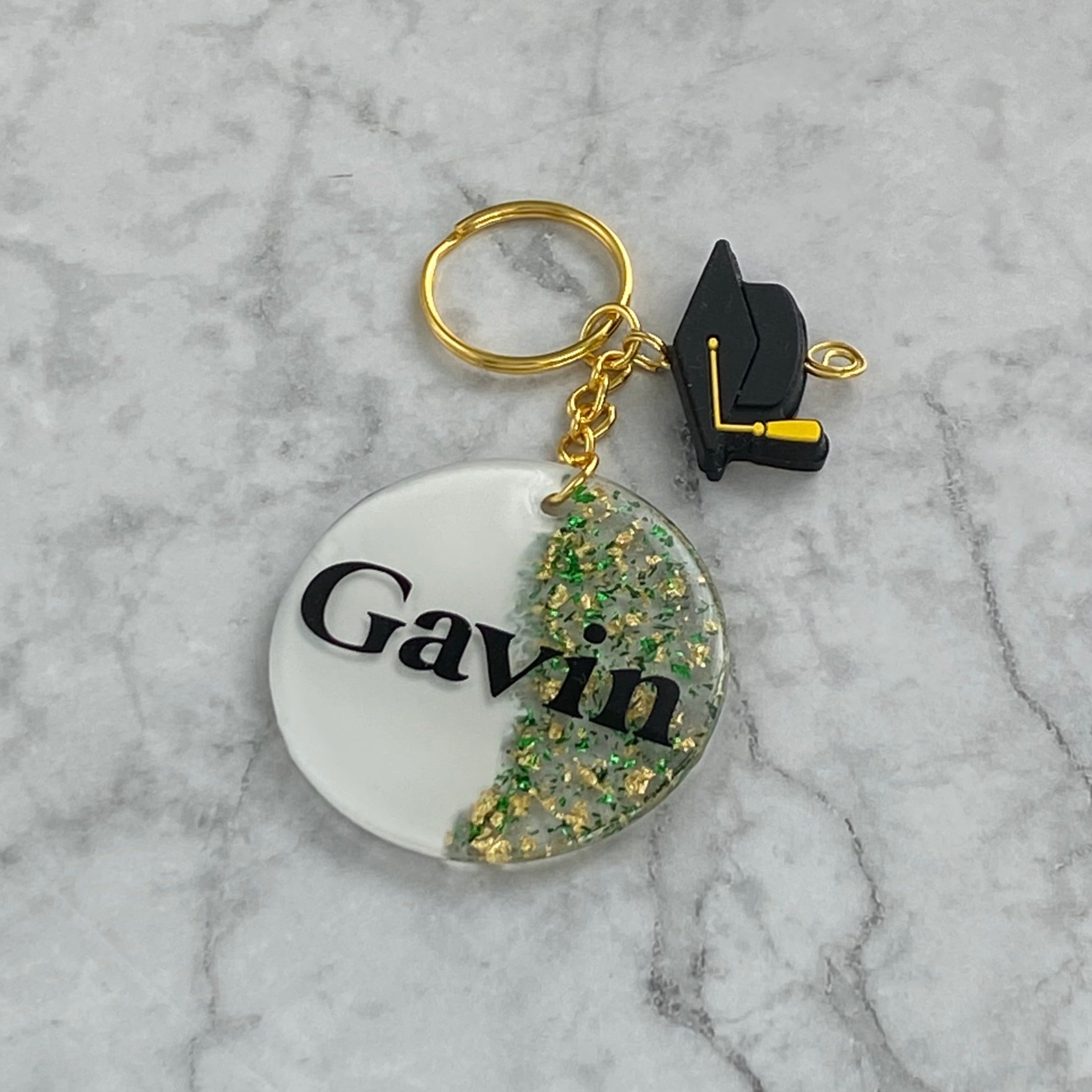 Class of.. Custom Resin Keychain – Rosebuds Creative Designs LLC