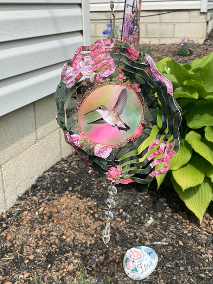Customizable Spring Wind Spinner