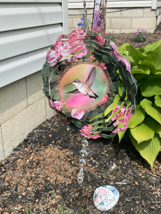 Customizable Spring Wind Spinner